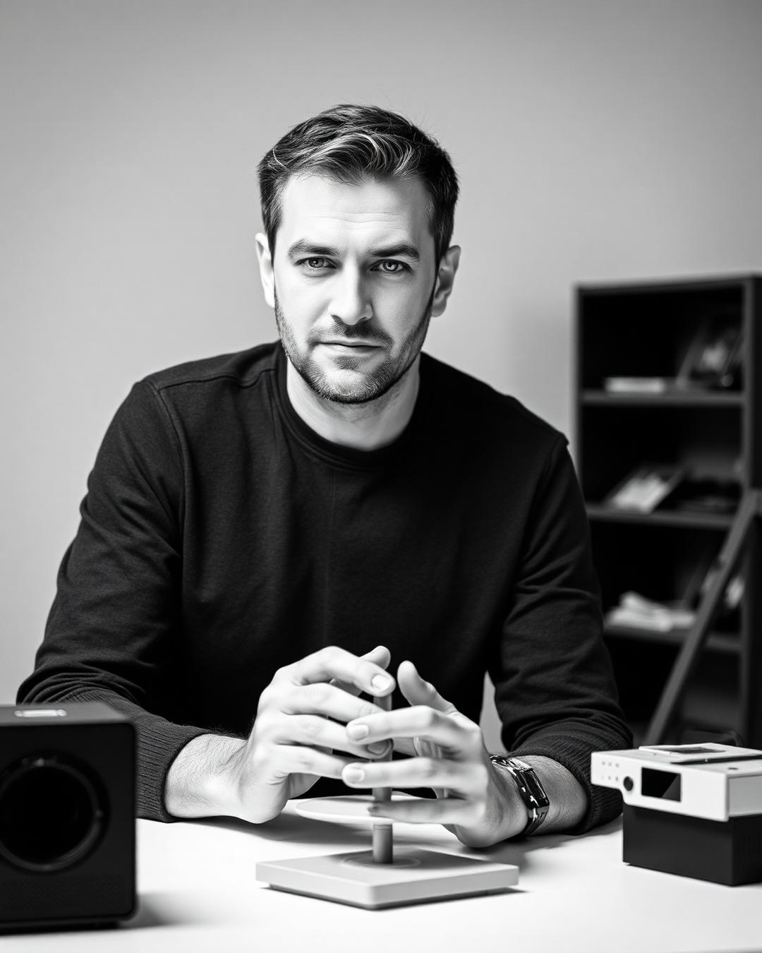 Portret van Bas van Abel
